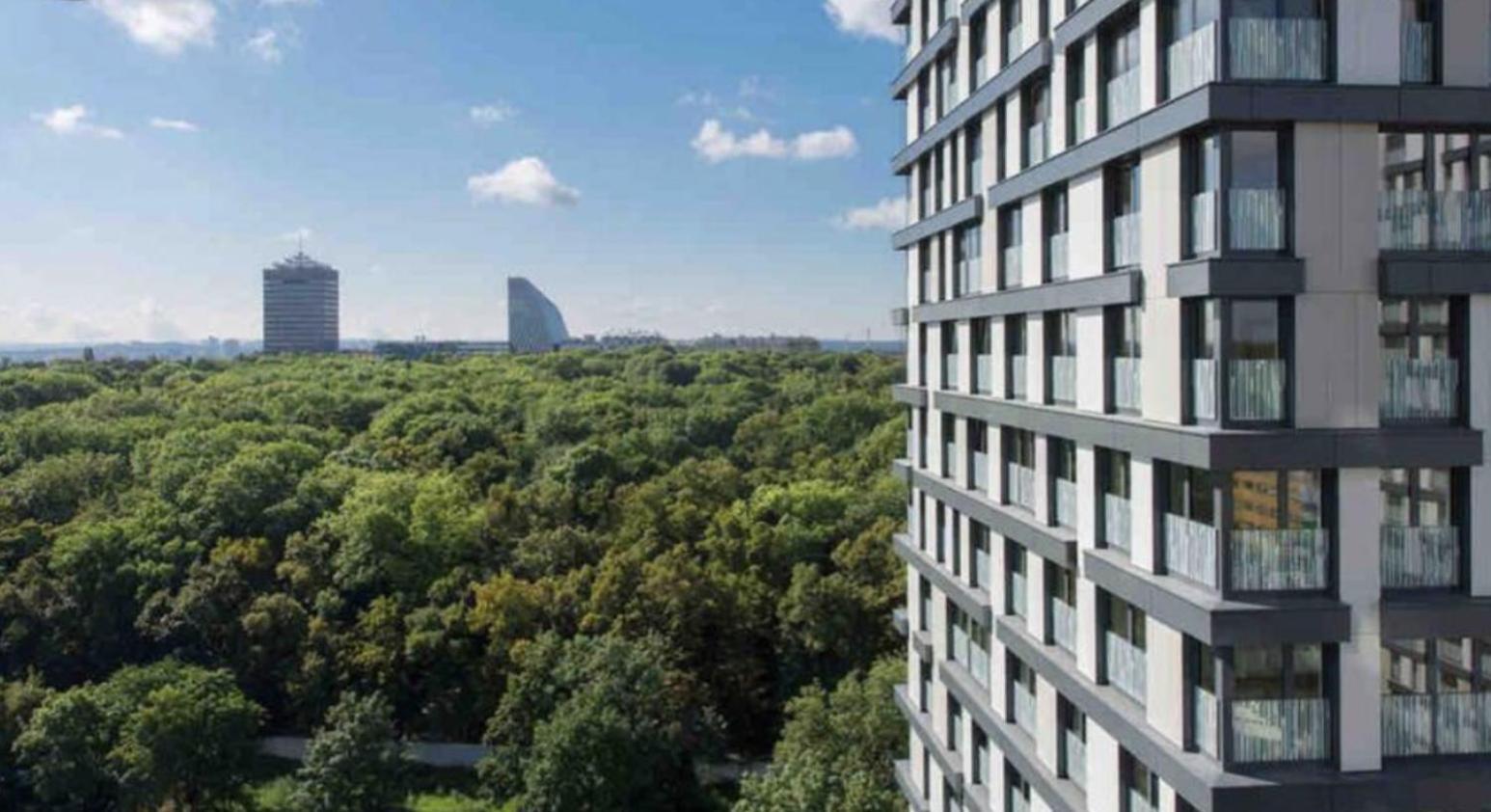 Residence Garden Tower - Parking Prague Exterior photo