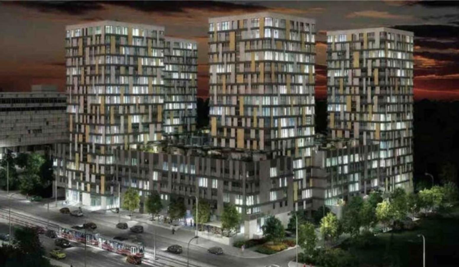 Residence Garden Tower - Parking Prague Exterior photo
